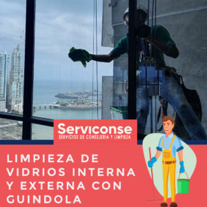 Limpieza de vidrios